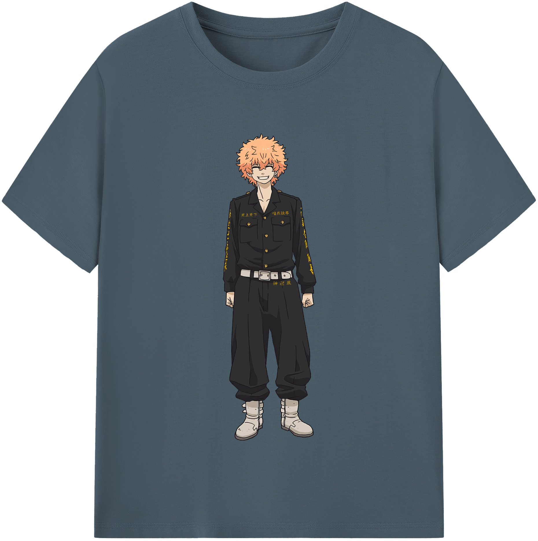（画像用） 東京リベンジャーズ Tokyo Revengers 綿100％半袖Tシャツ（フロントプリント）